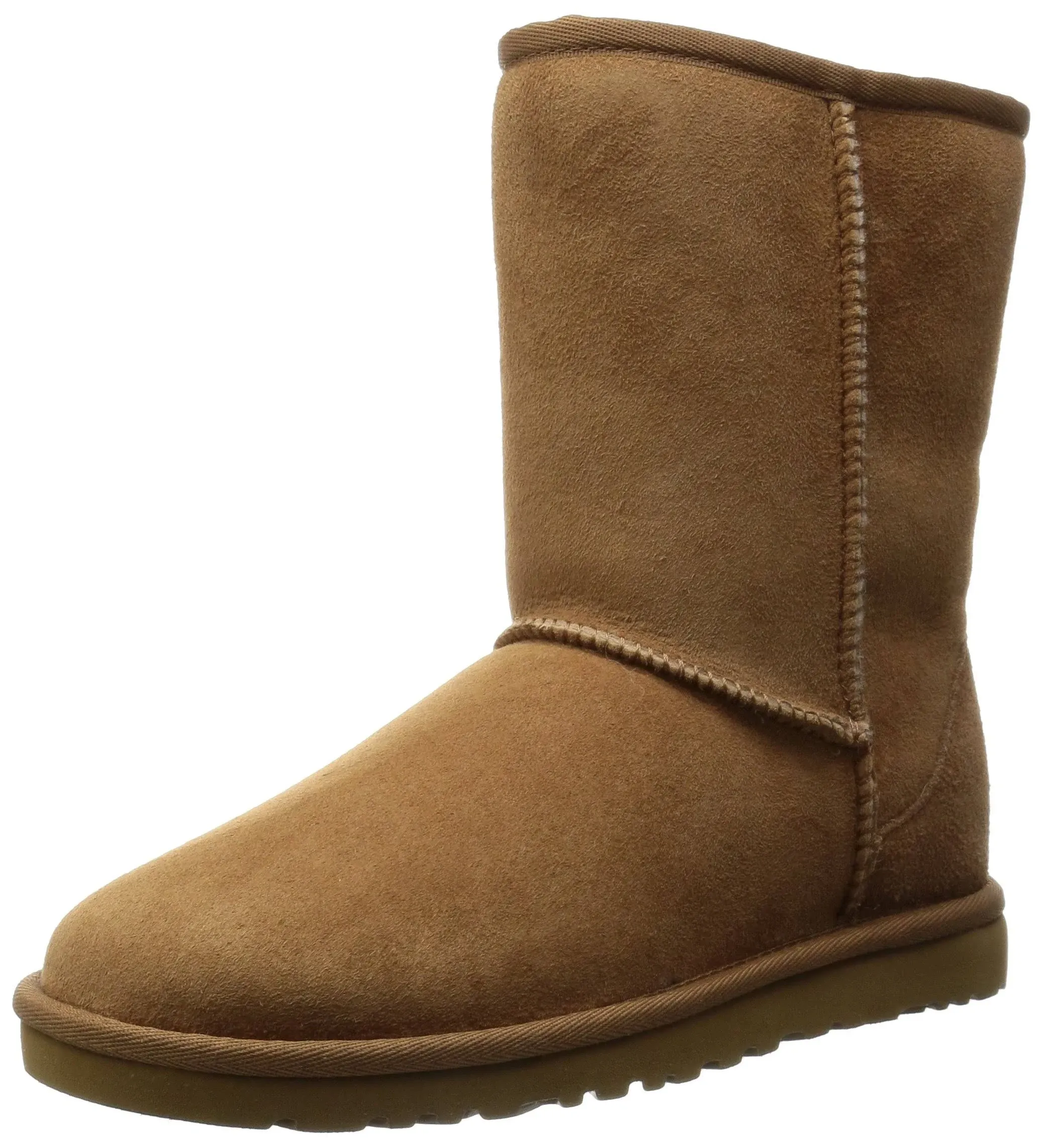 UGG Men's Classic Sheepskin Short Boots, Chestnut, 7