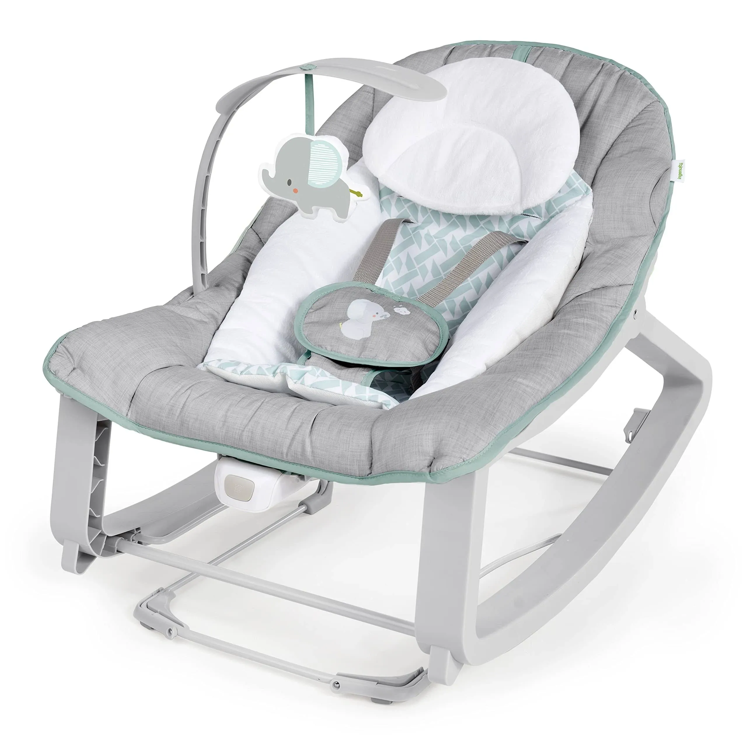 Ingenuity Keep Cozy 3-in-1 Vibrating Baby Bouncer and Rocker, Weaver