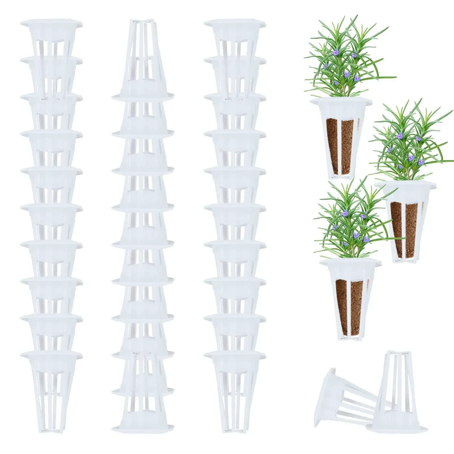 Grow Baskets Replacement For Hydroponic Growing Systemseed Pods For Indoor Herb 