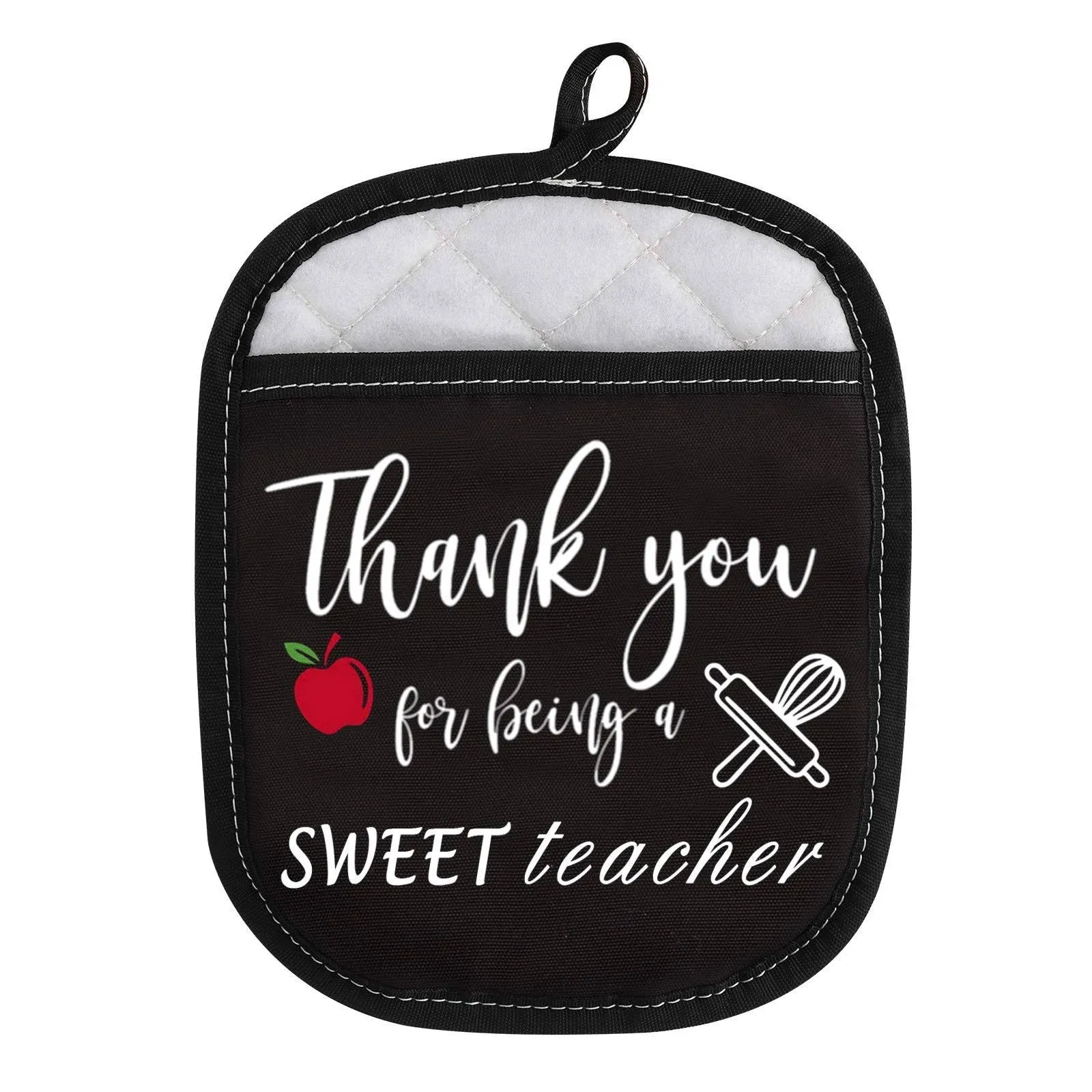 Teacher Appreciation Gift Thank You For Being A Sweet Teacher Oven Pads Pot Hold