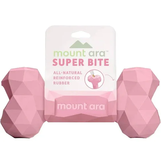 Mount Ara Superbite Chew Toy Dog Bone, 2 Count