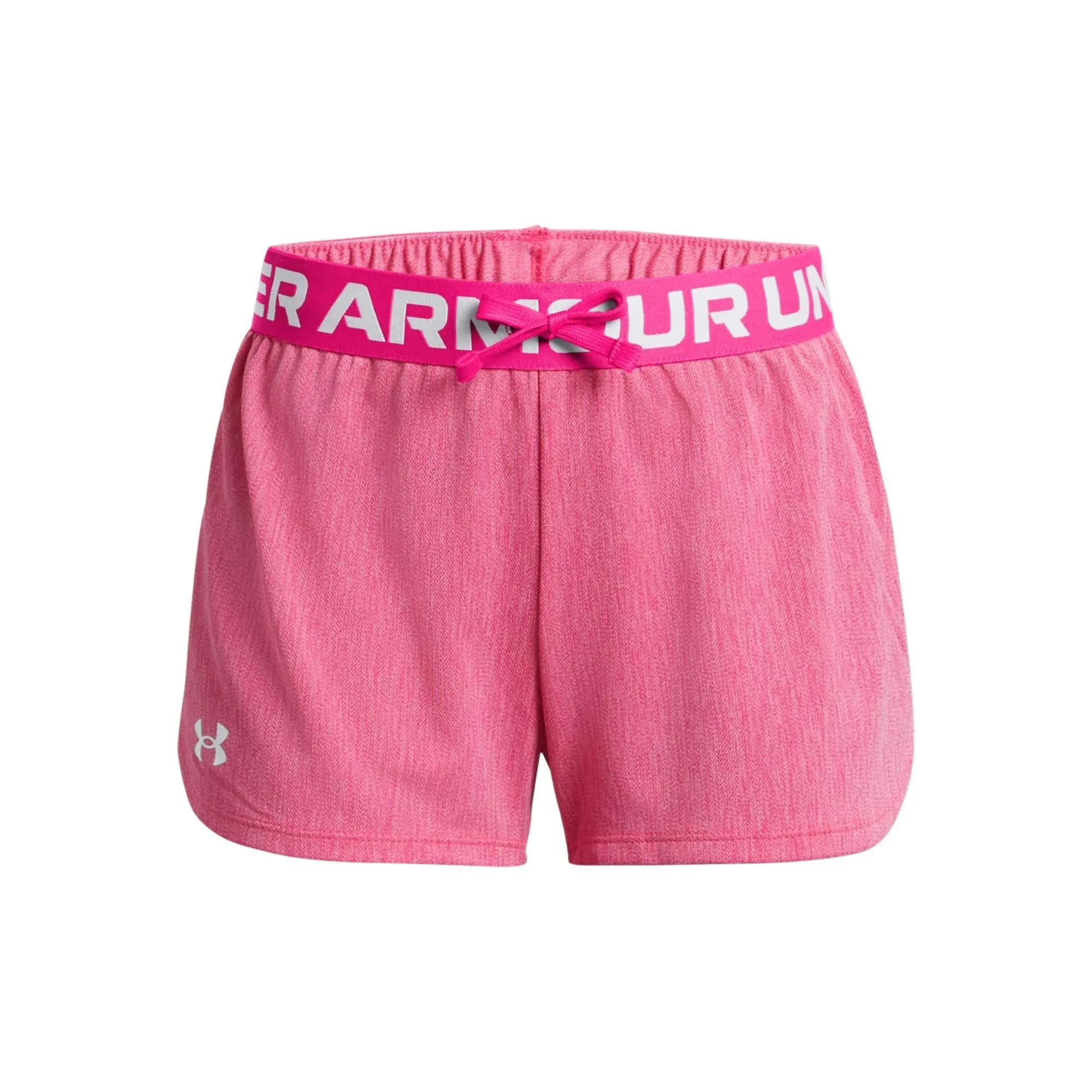 Under Armour Kids Play Up Twist Shorts (Big Kids) (Black/White) Girl's Shorts