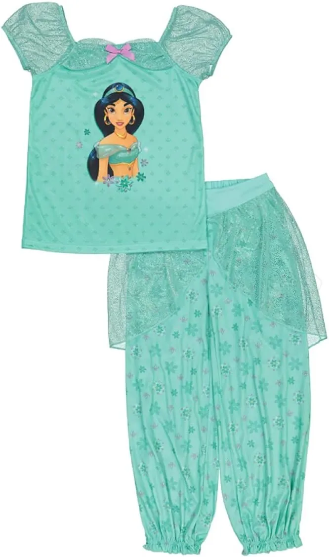 Disney Girls' Jasmine Pajama Set