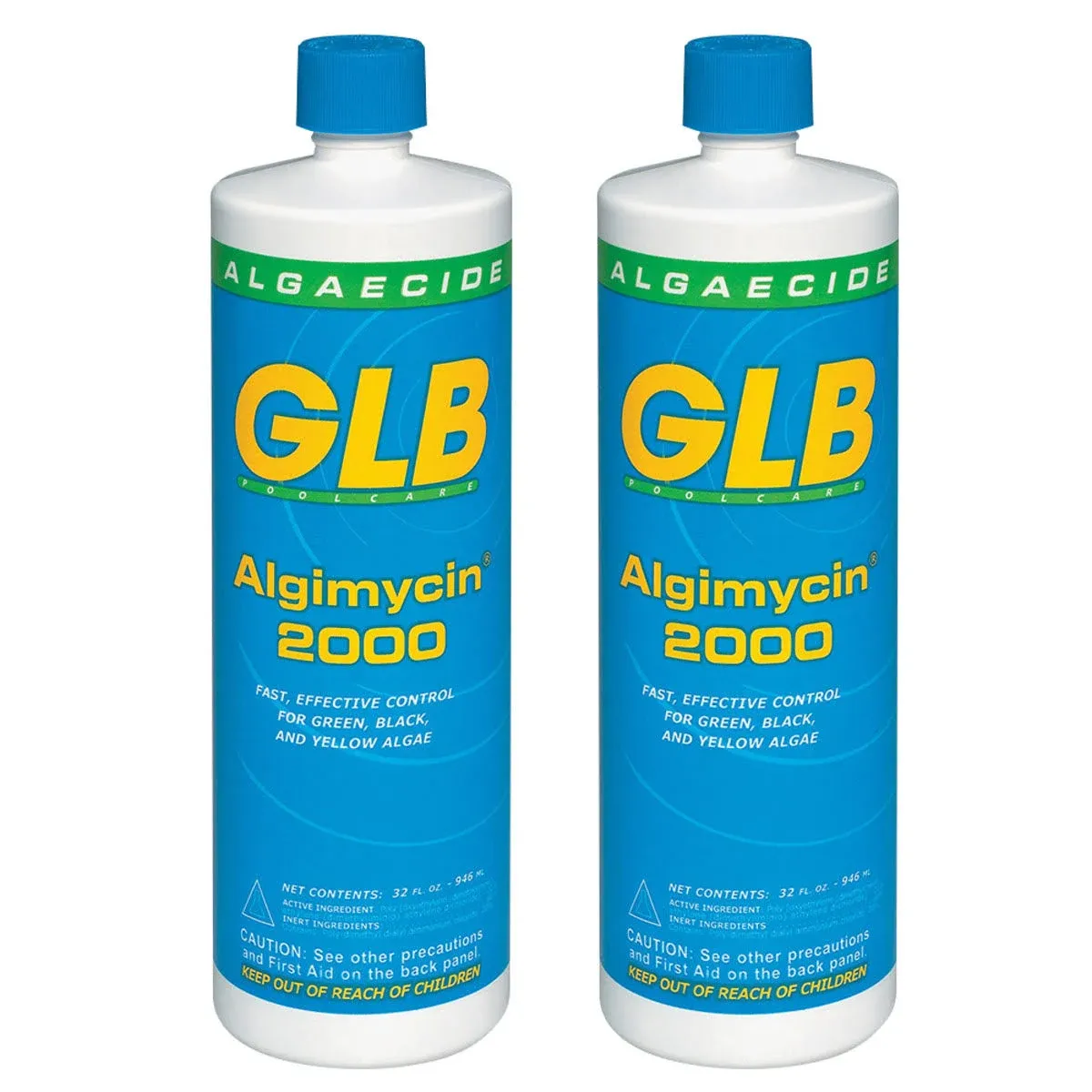 GLB 71104A-02 Algimycin 2000 Algaecide for Swimming Pools, 1-Quart, 2-Pack