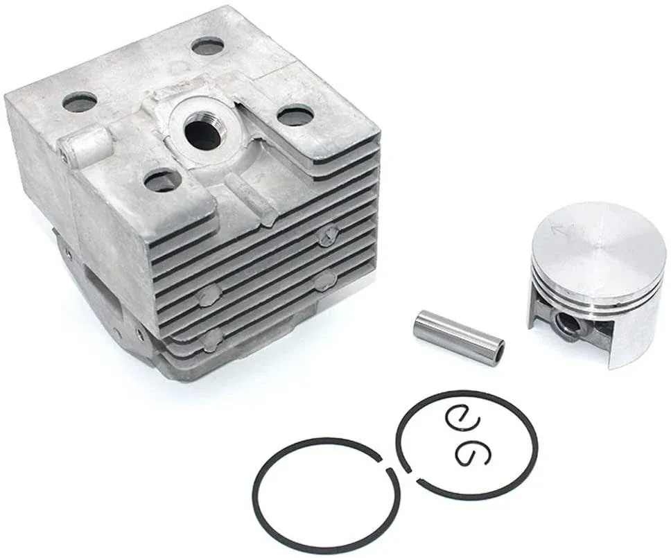 Cylinder Piston Kit 46mm For Stihl Backpack Blower BR320 BR320L BR340 BR340L BR380 BR400 BR420 BR420 BR420C Mistblower SR320 SR340 SR420 Parts# 4203 020 1201 4203 020 1200