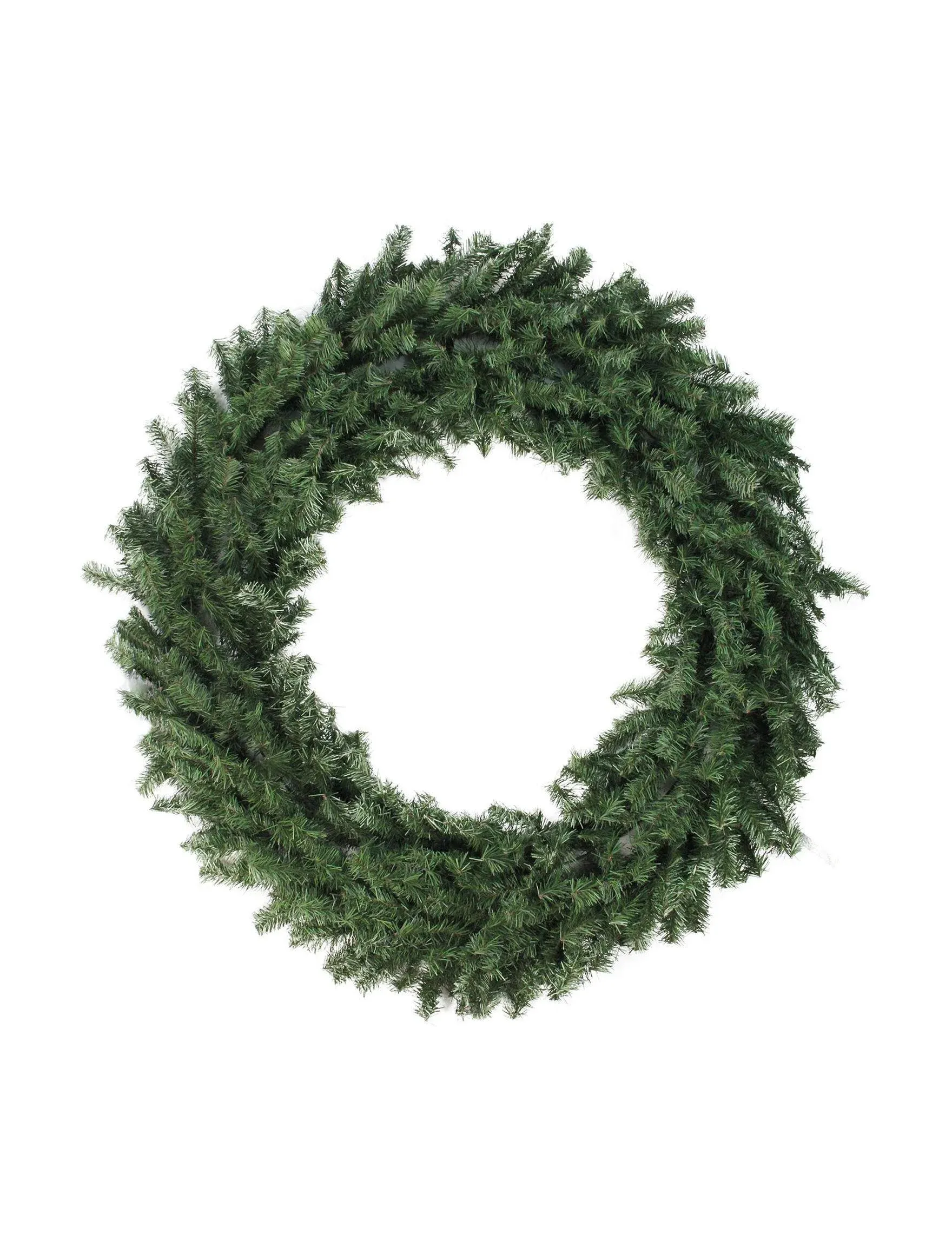 Northlight 36" Green Canadian Pine Artificial Christmas Wreath - Unlit