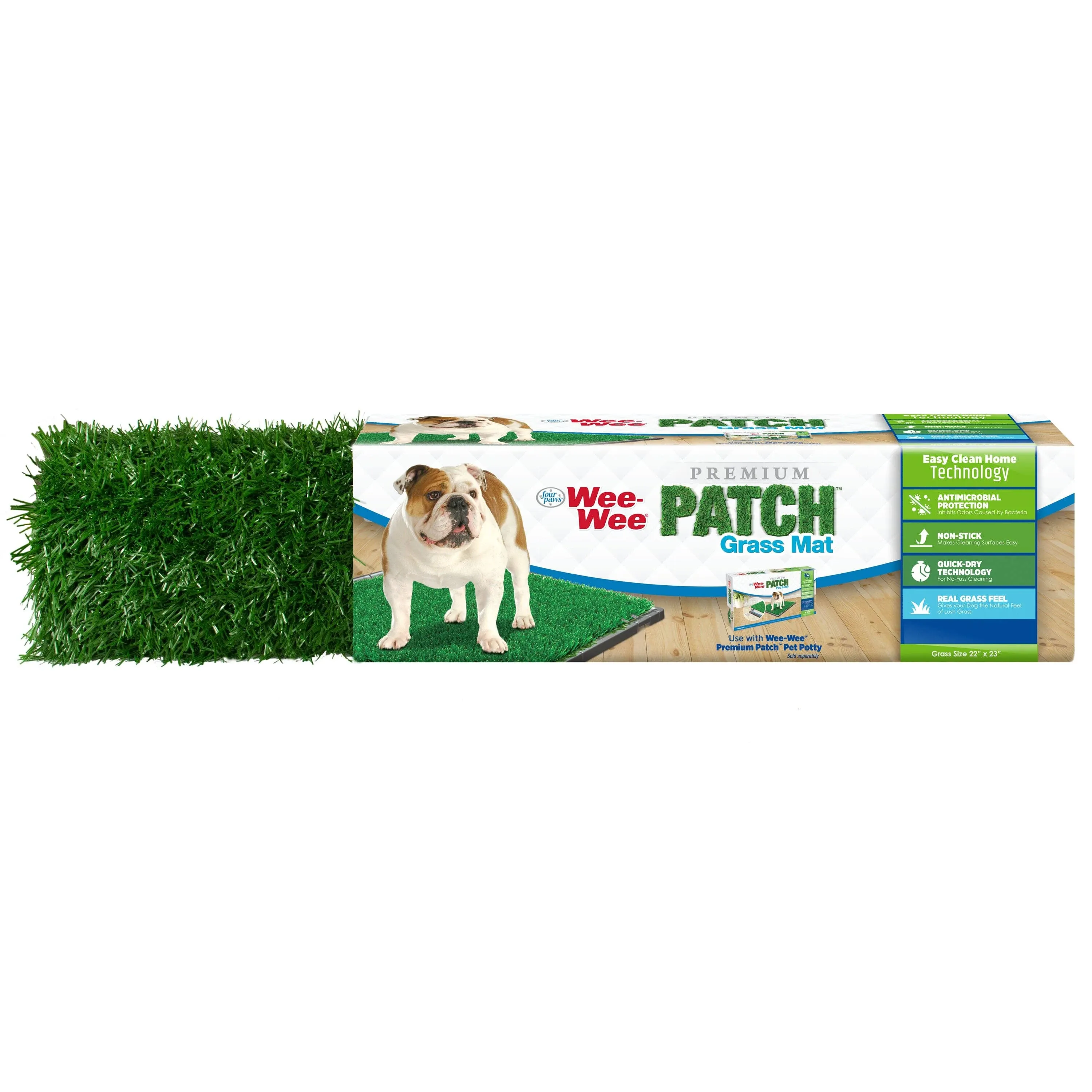 Four Paws Wee Wee Patch Replacement Grass 22"L x 23"W