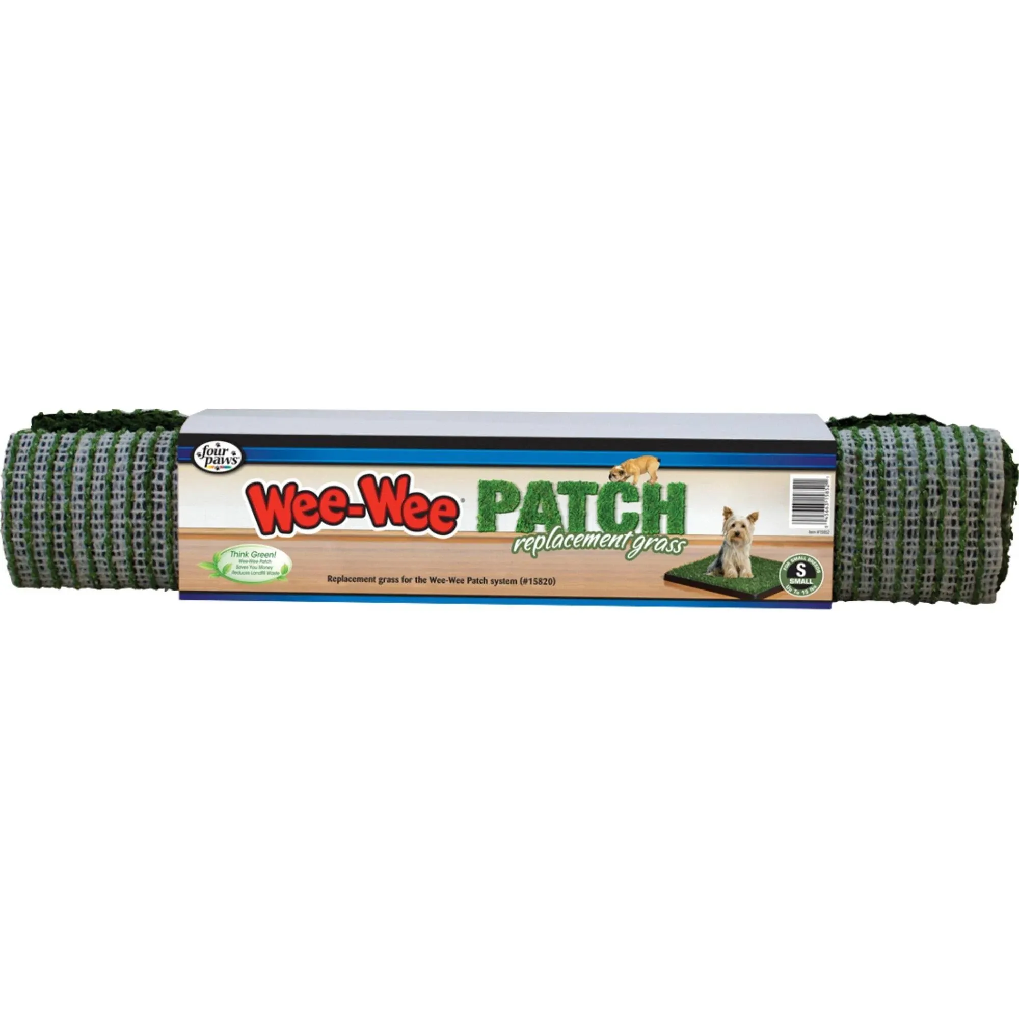 Four Paws Wee-Wee Dog Grass Replacement Patch 1ea/SMall (12 ct)