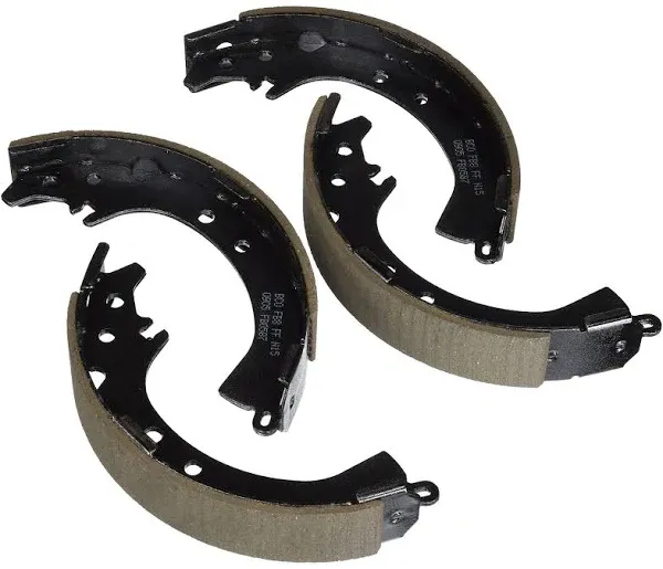 BOSCH BS587 Blue Drum Brake Shoe Set - Compatible With Select Toyota Camry, RAV4, Solara; REAR