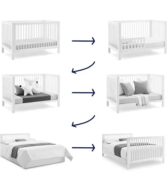 Babygap by Delta Children Charlie 6-in-1 Convertible Crib - Greenguard Gold ...