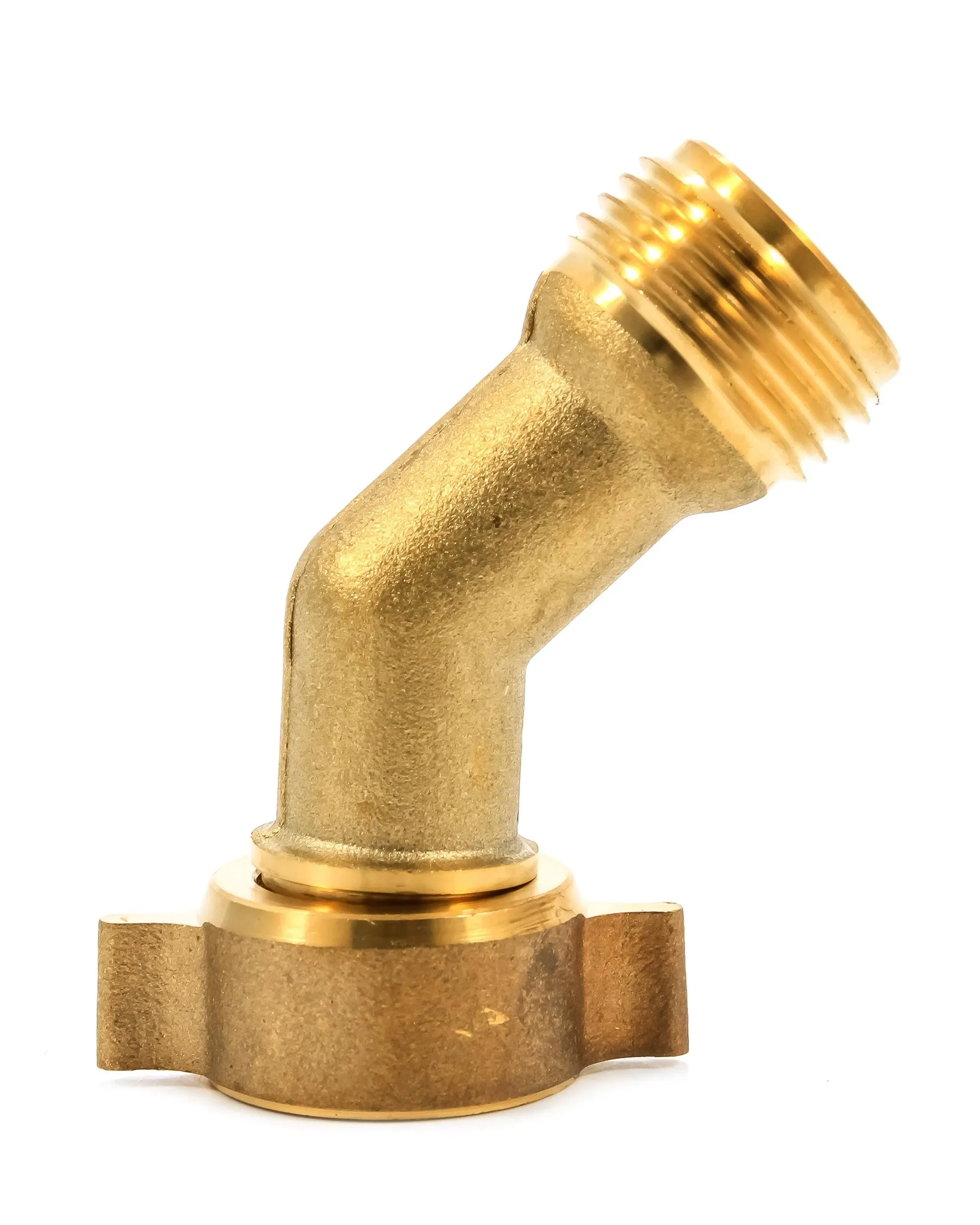 Camco 45 Degrees Brass Hose Elbow