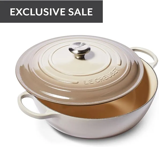 Le Creuset Signature Chef’s Oven, 7.5 Qt, Exclusive Color: Nutmeg