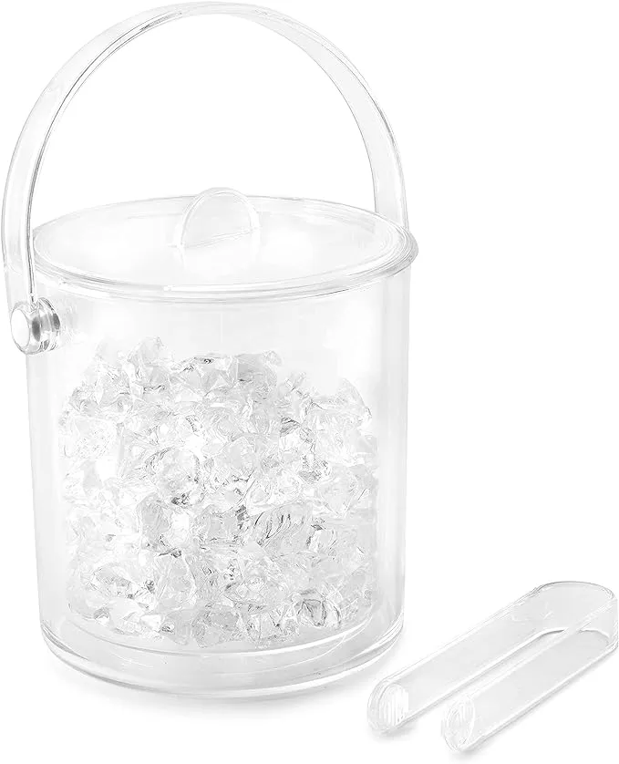 Huang Acrylic 3-Qt. Double Wall Ice Bucket