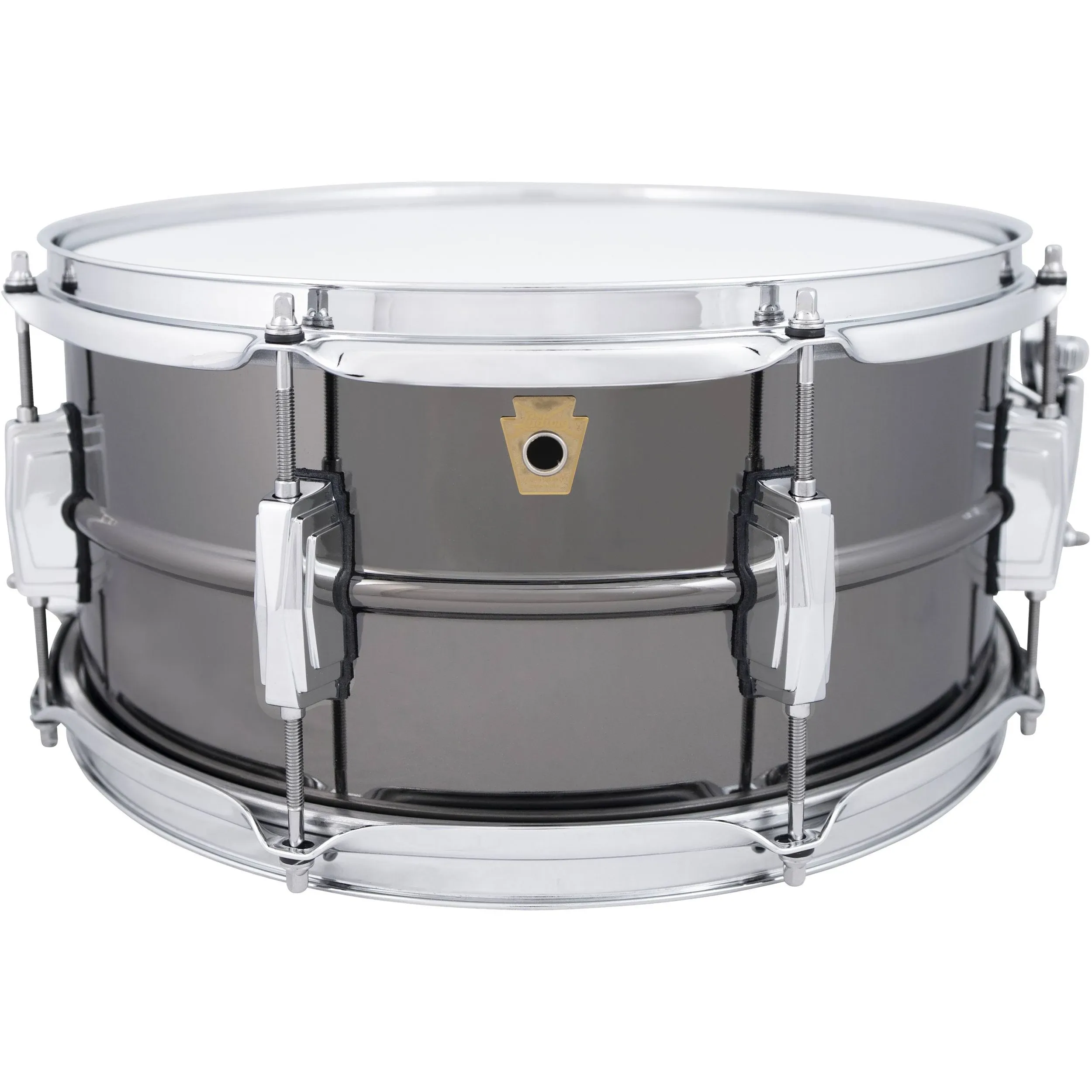 Ludwig LB415 6.5x14 Black Beauty 8-Lug Snare Drum