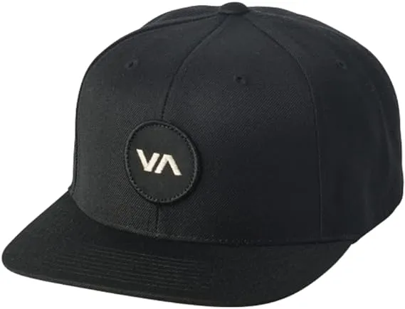 RVCA VA Patch Snapback Hat - Black