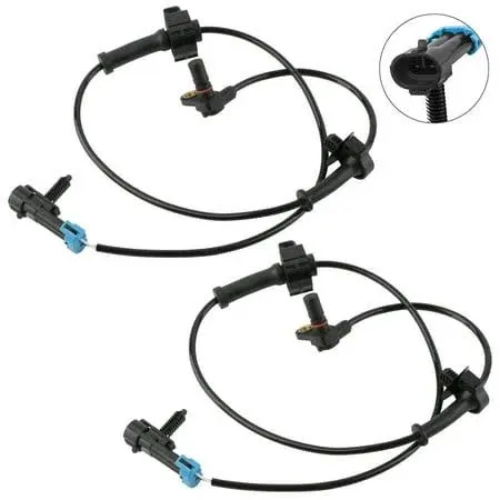 Boxi 2pcs Rear Left & Right Side ABS Wheel Speed Sensor for Chevy Tahoe/Avalanche ...