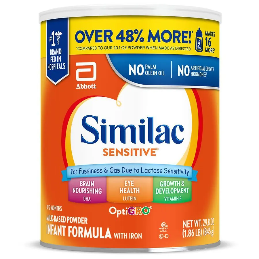 Similac Sensitive Value Powder Infant Formula - 29.8oz