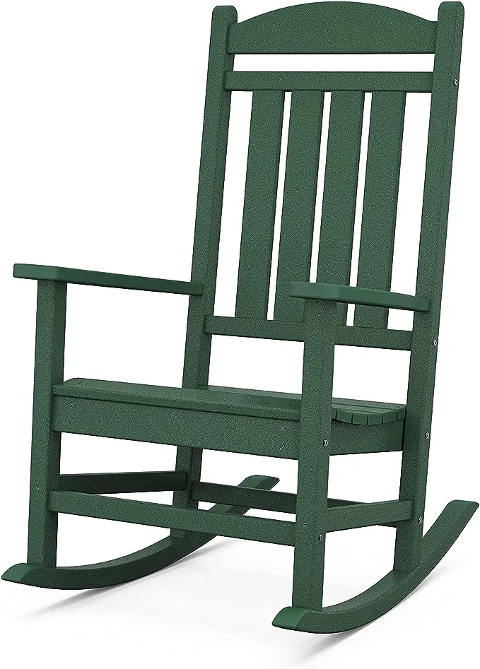 POLYWOOD Presidential Rocker Chair - Green