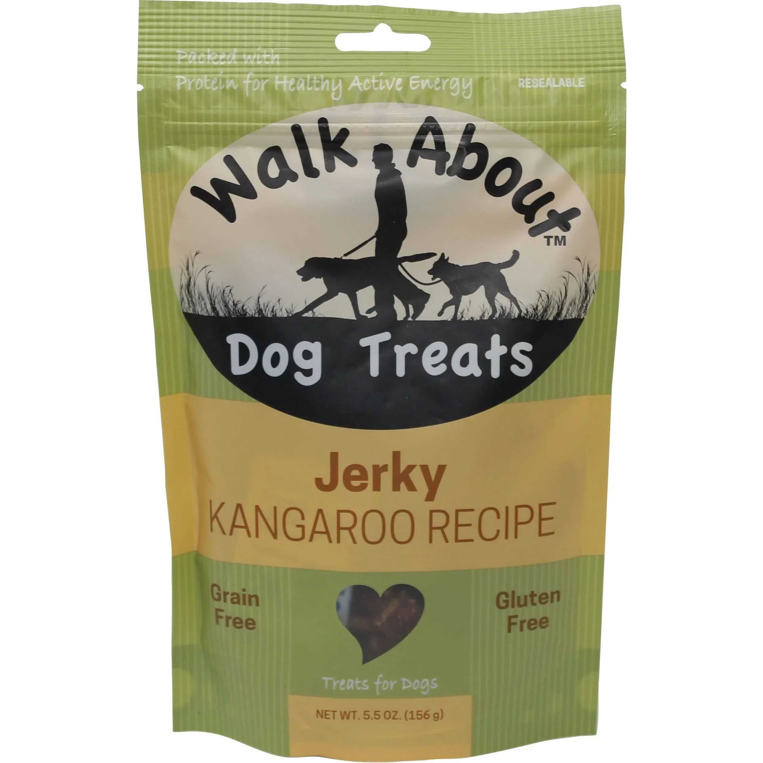 Walk About Grain Free Dog Jerky 5.5 oz Kangaroo