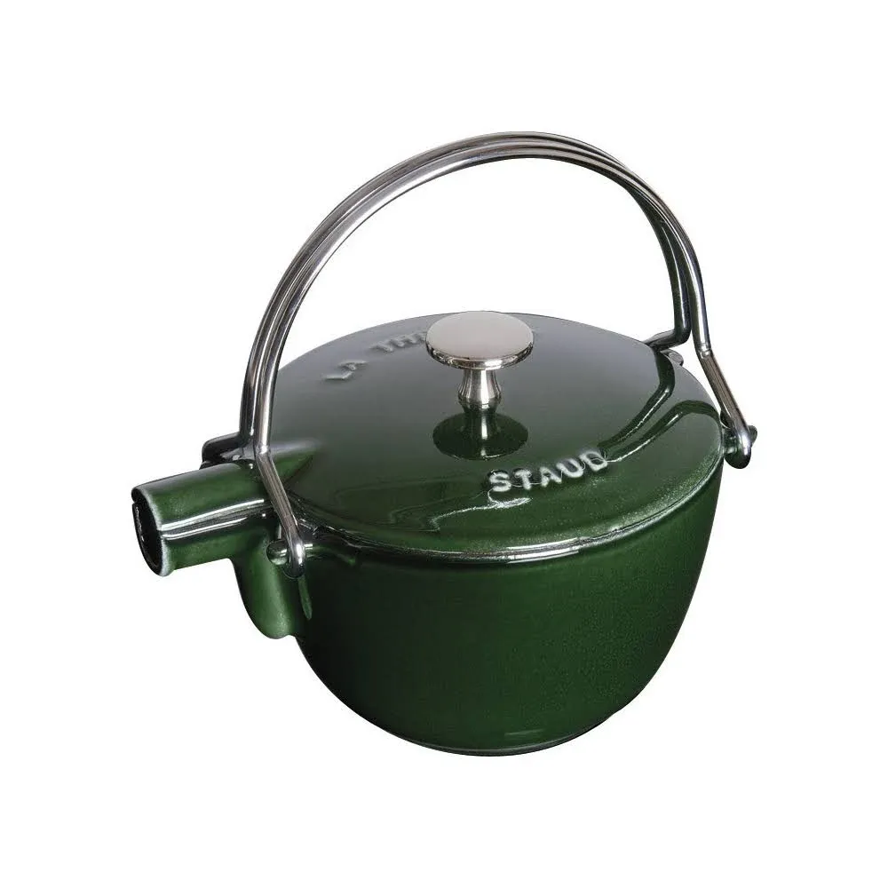 Staub Cast Iron Round Tea Kettle