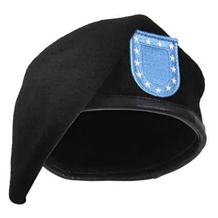 Rothco Inspection Ready Wool Beret with Flash