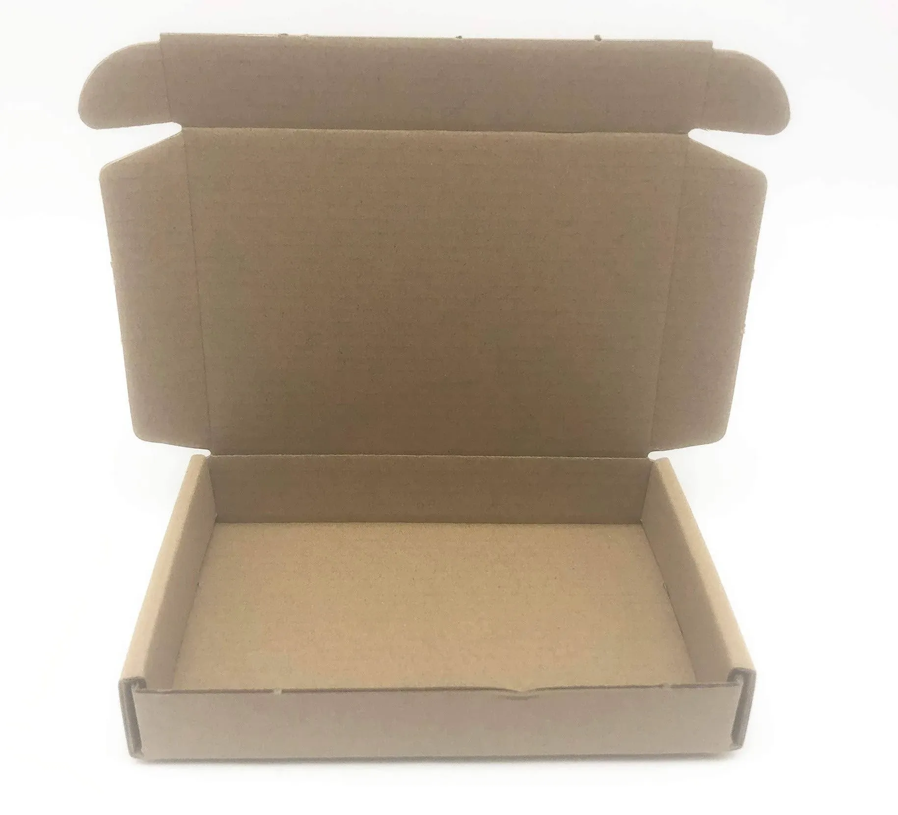 Small Cardboard Shipping Box Mailers 6x4x1.6 Inch Corrugated Packaging Storag...