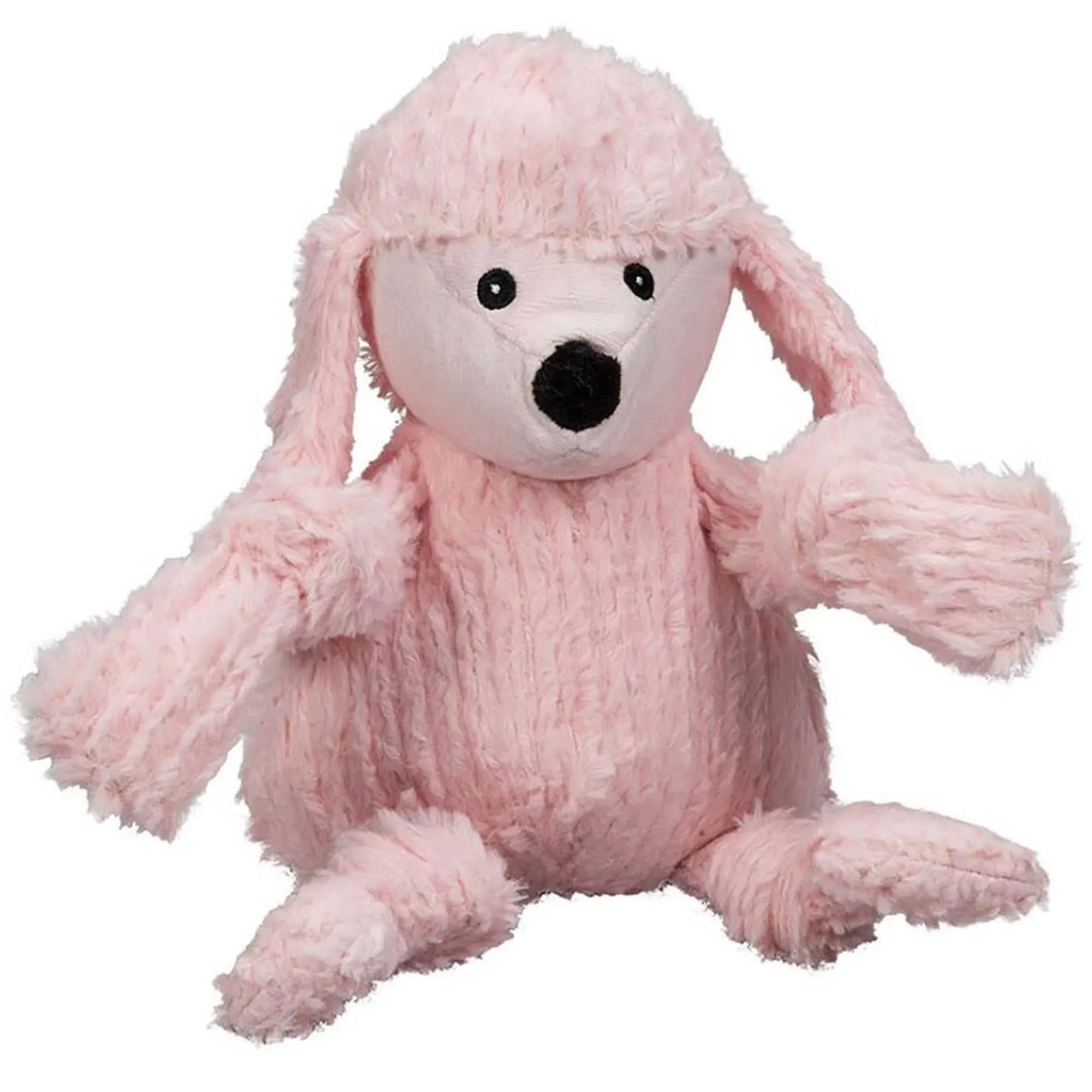 HuggleHounds Dog Knottie Diva Pink Poodle Large