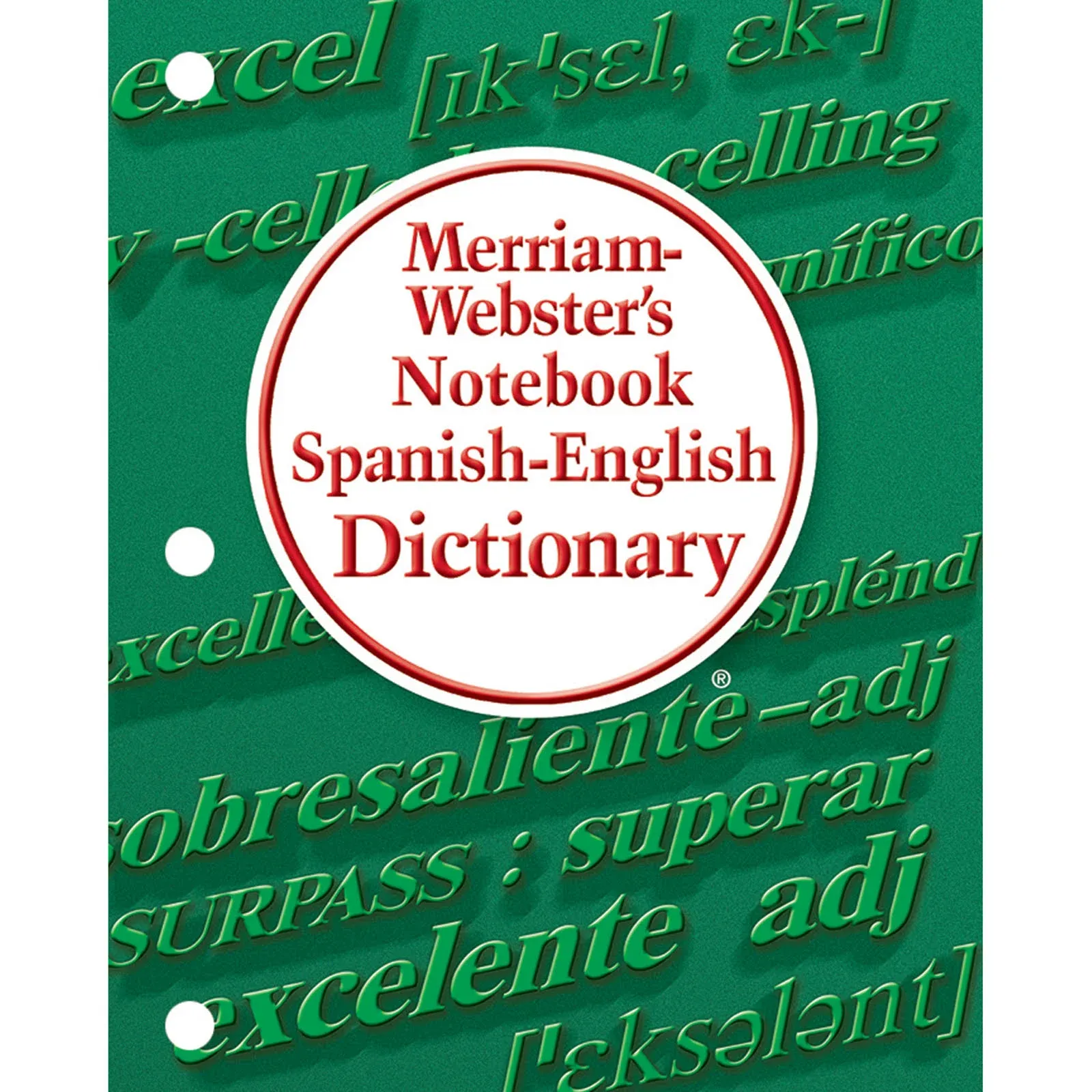 "Merriam-Webster's Notebook Spanish-English Dictionary, Pack of 6"