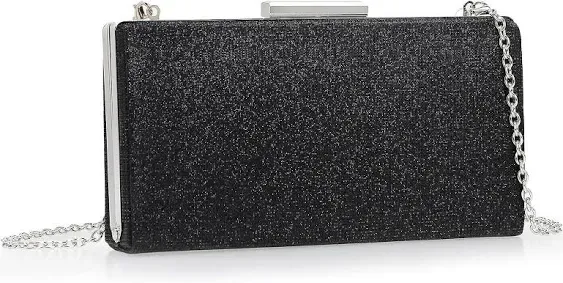 Glistening Glitter Clutch Purse for Women Evening Bag Small Formal Cocktail/Prom/Wedding Party Clutch