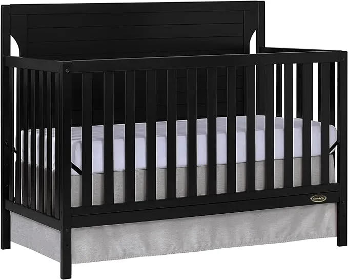 Dream On Me Cape Cod 5 in 1 Convertible Crib, White