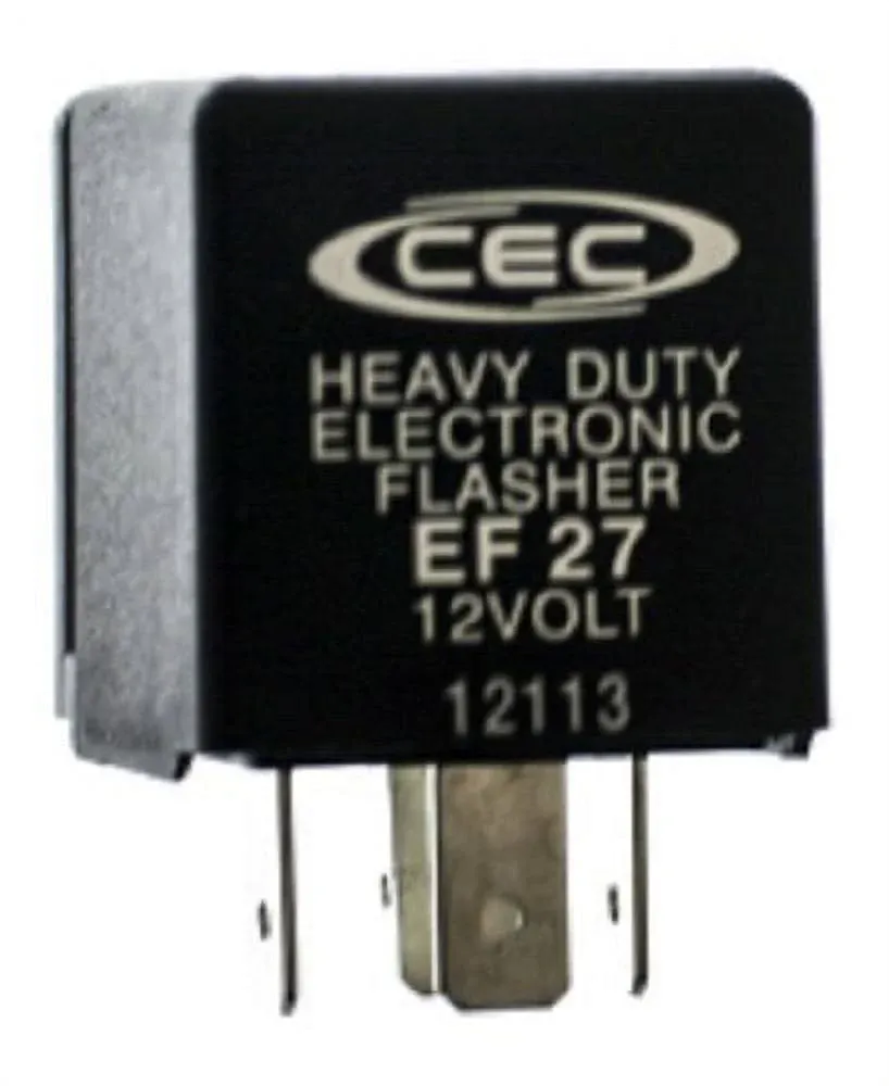 Cec Ef27 12v Heavy Duty Electronic Flasher Relay