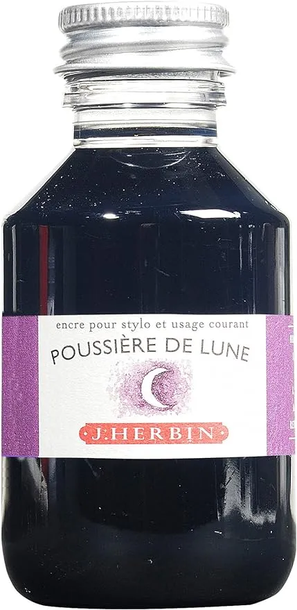 J. Herbin Fountn Pen Ink 100Ml Poussiere Lune