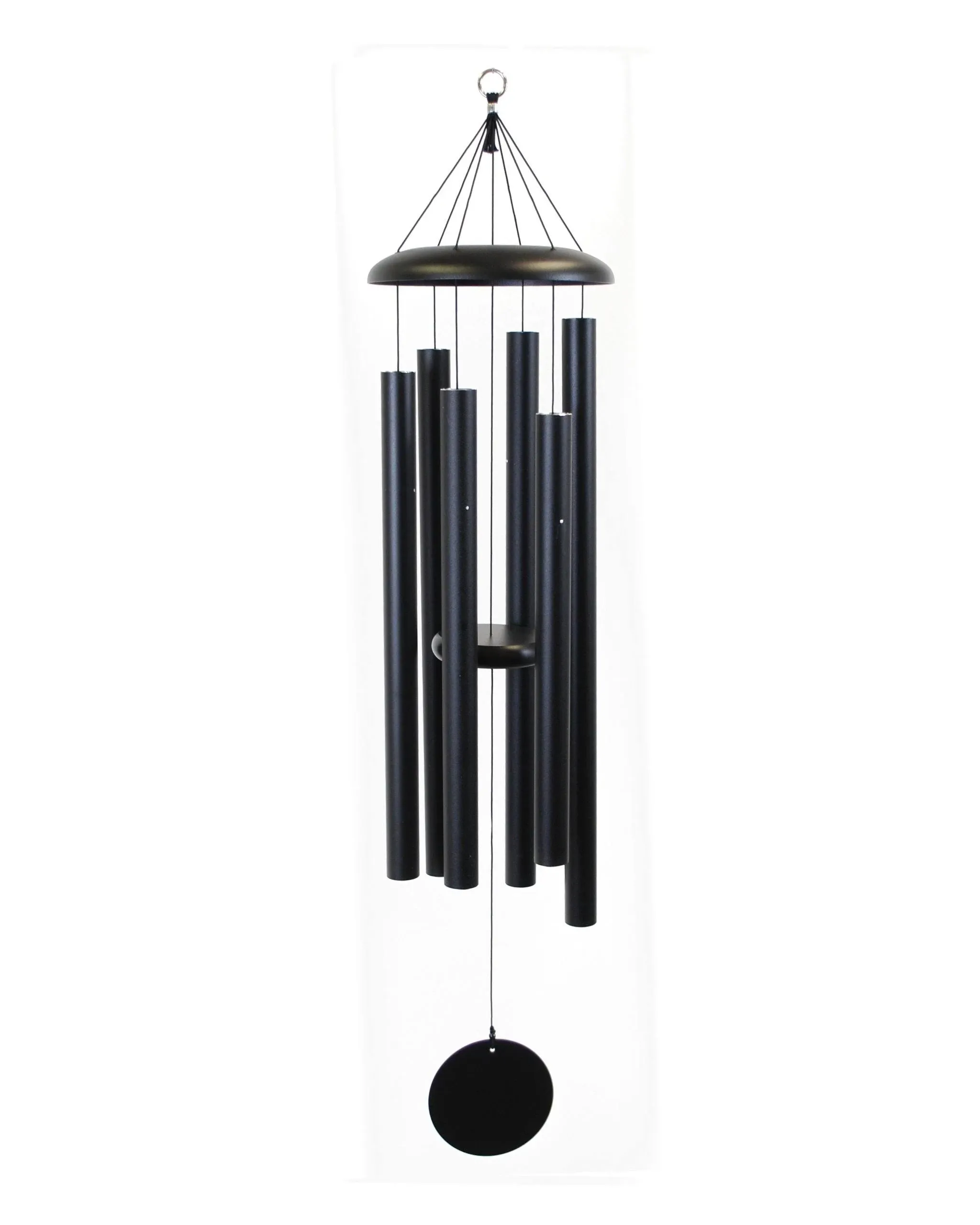 Corinthian Bells 50 Inch Wind Chime, Black, Scale of A