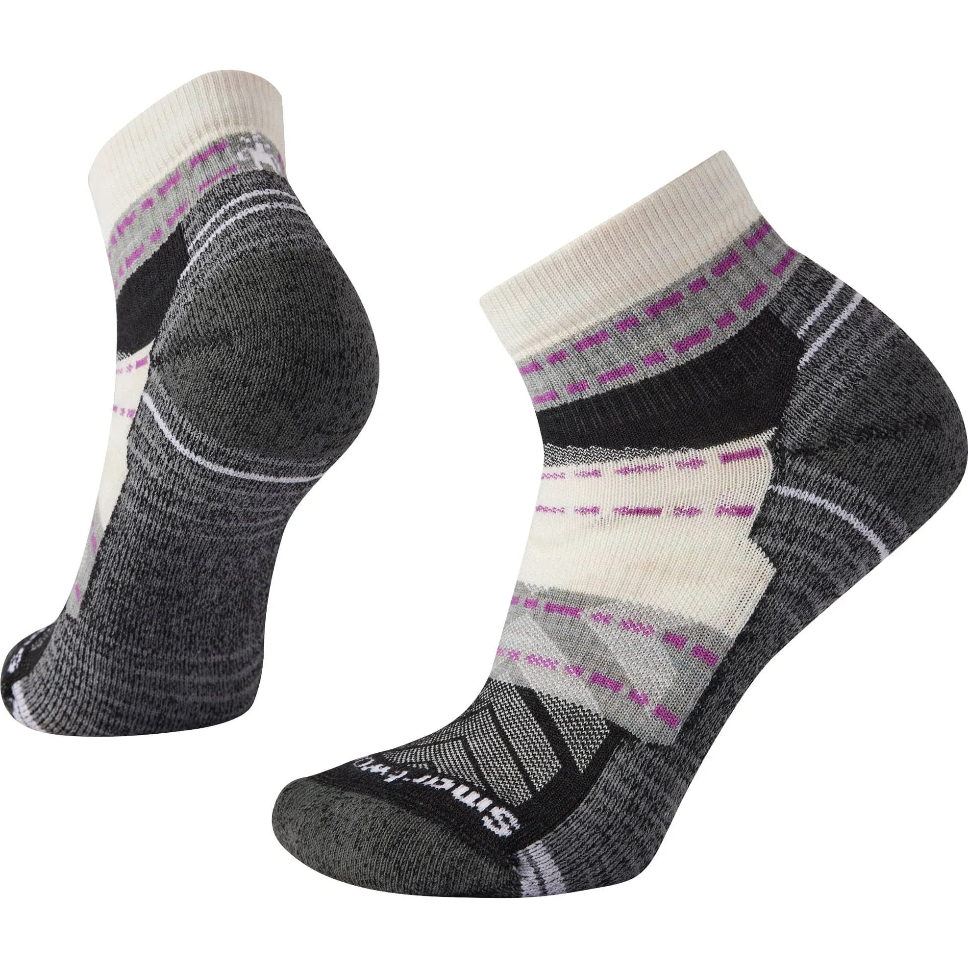 Women's Smartwool Light Cushion Margarita Ankle Socks Medium Moonbeam