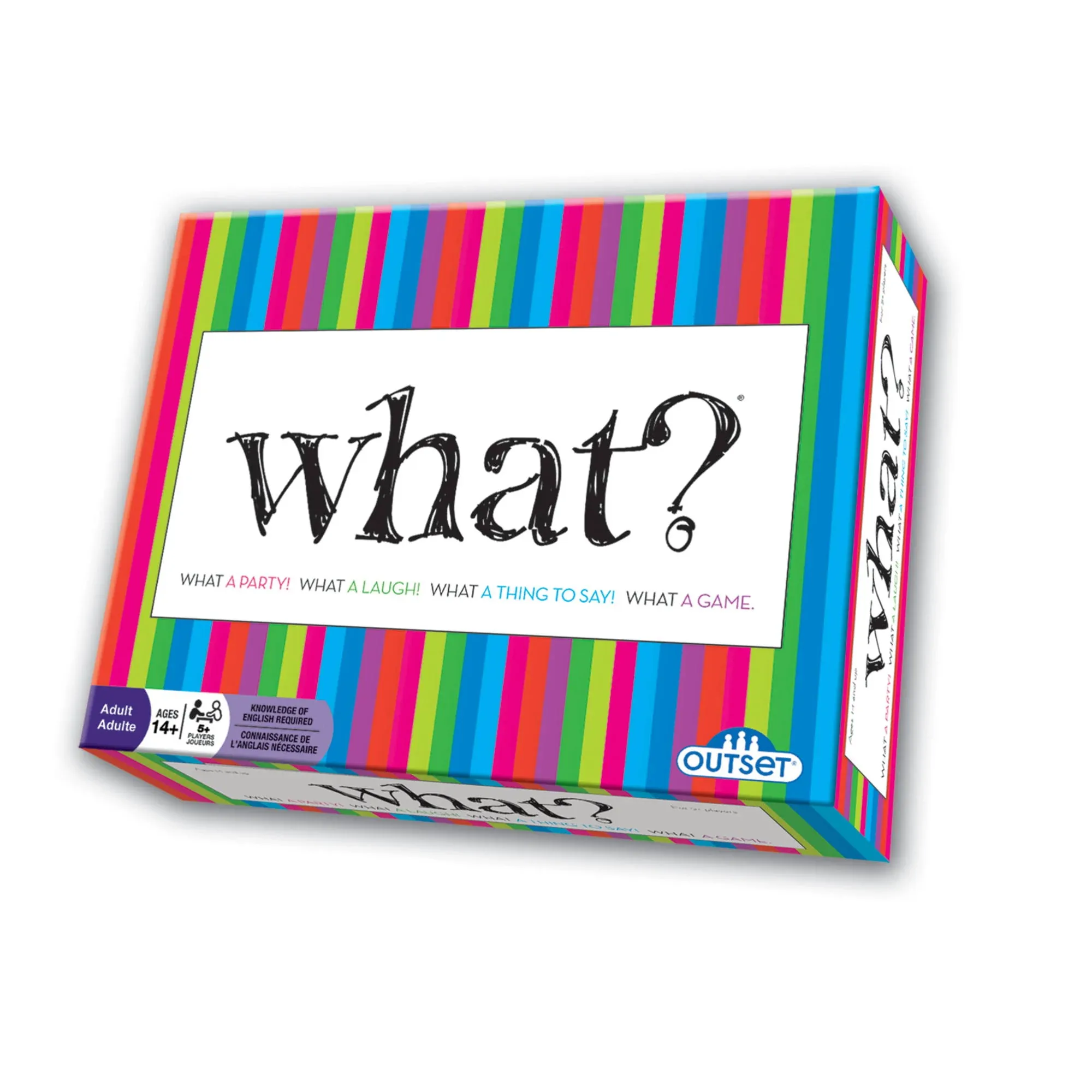 What? Party Game by Outset - New Sealed What A Party WhAt A Game