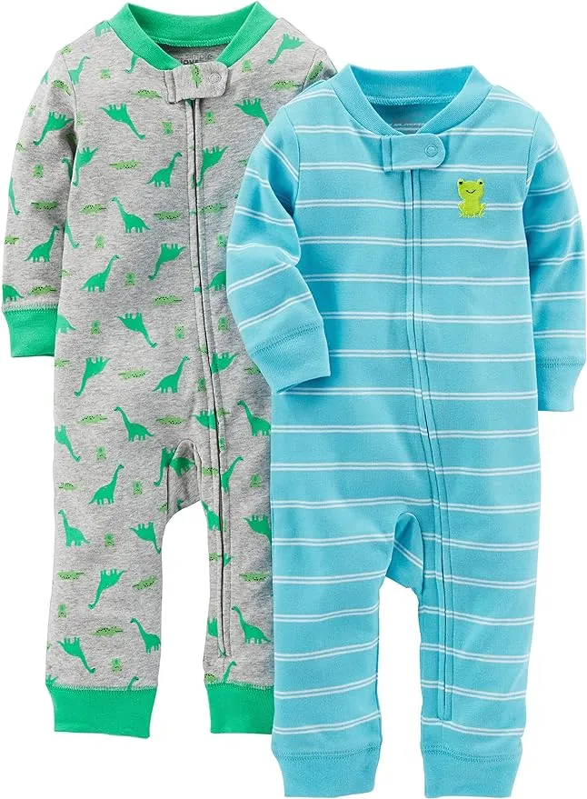 Simple Joys by Carter's baby-boys 2-pack Cotton Footless Sleep and Play