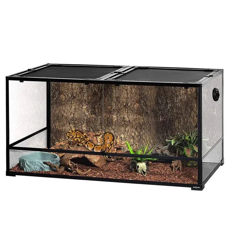 Repti Zoo RK0240 120 Gallon Large Glass Reptile Snake Terrarium