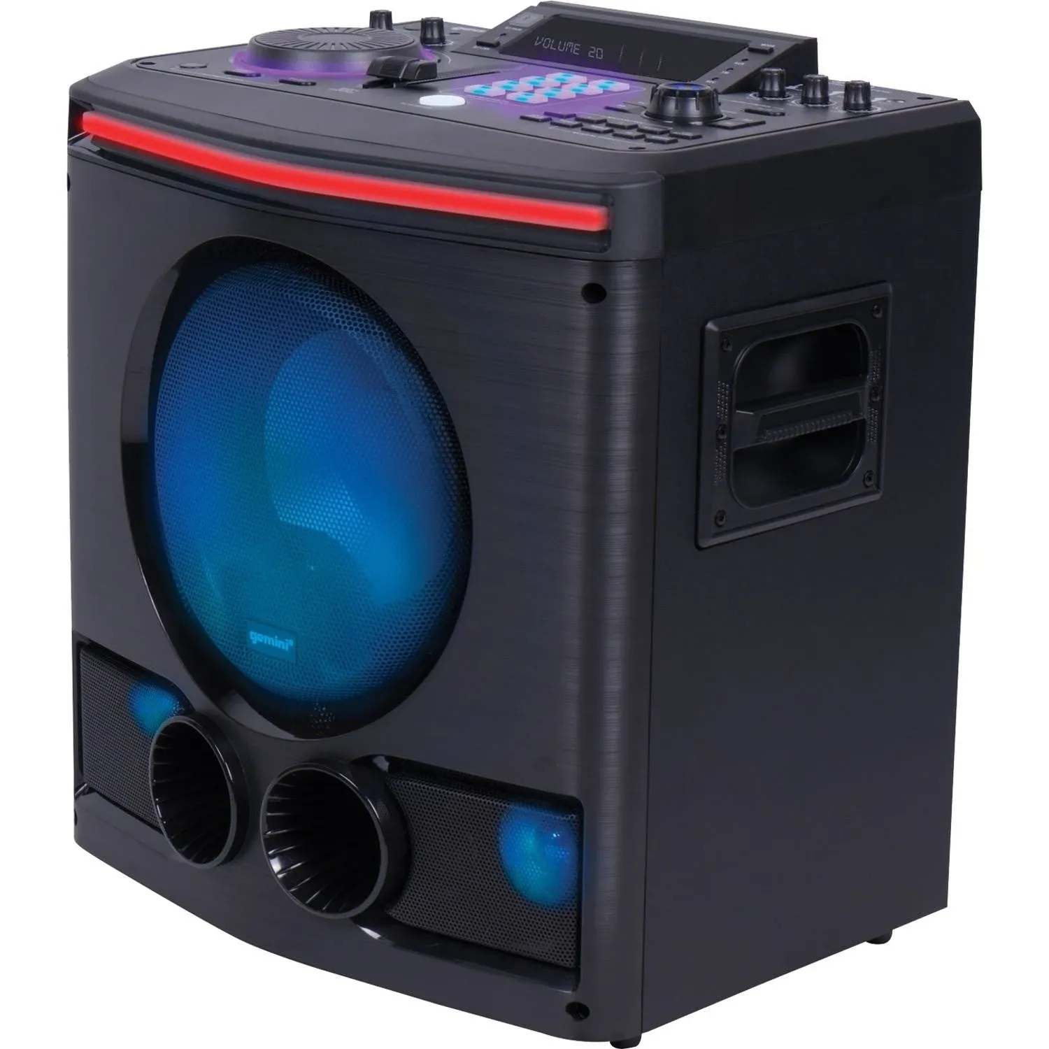 Gemini GPK-800 Home Karaoke Party Speaker System with Bluetooth