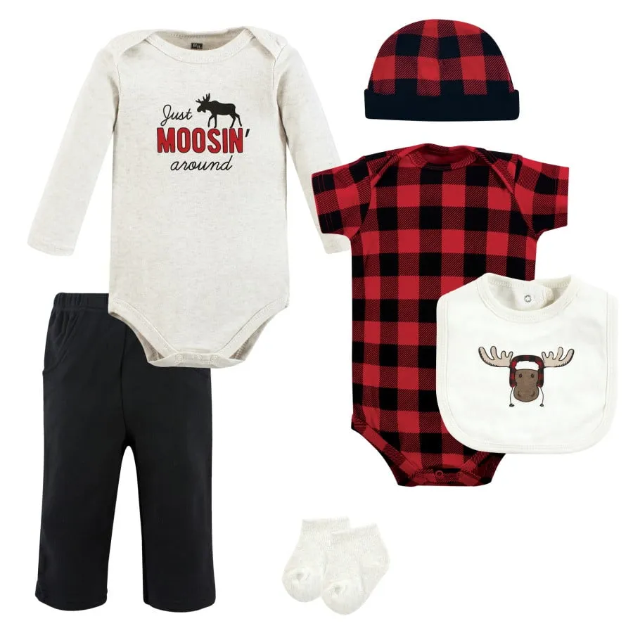 Hudson Baby Unisex Baby Cotton Layette Set