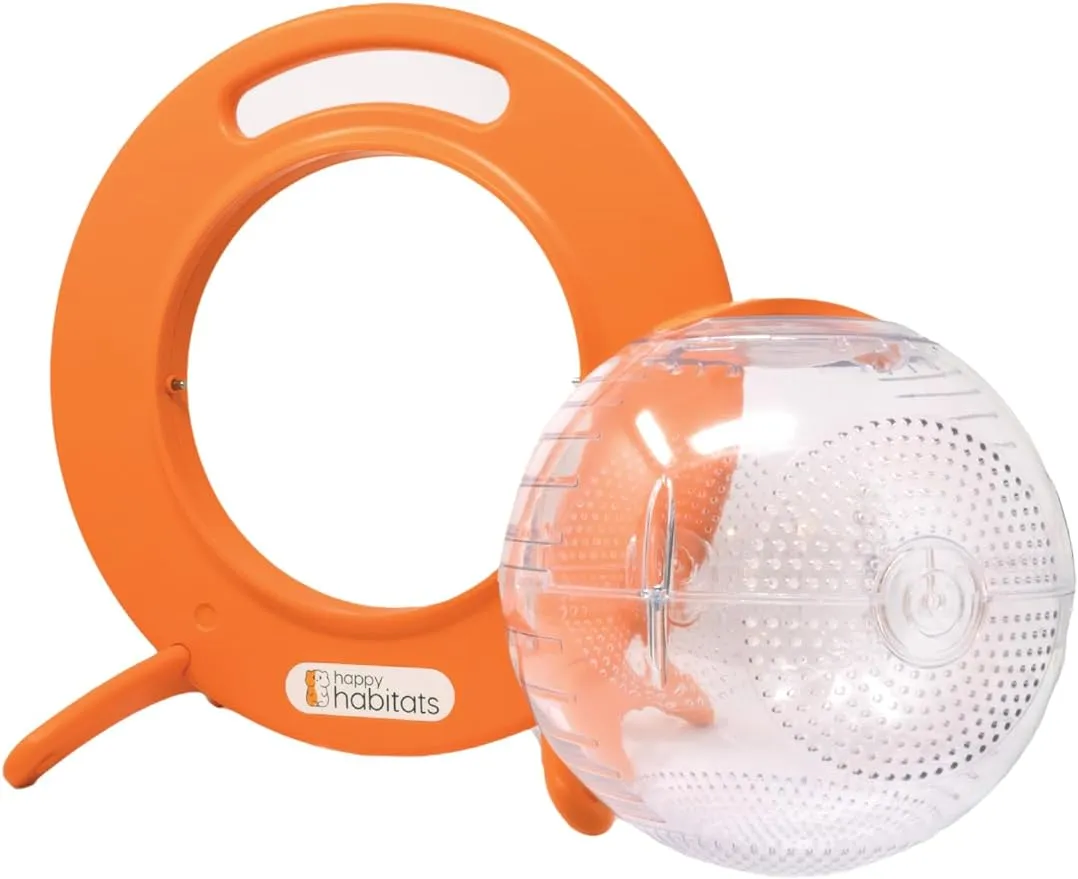 Portable Halo Pet Carrier for Small Animals, Hamster Ball, Hamster Wheel