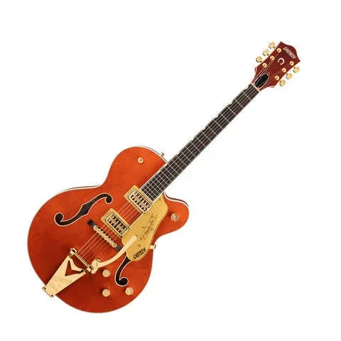 Gretsch G6120TG Players Edition Nashville Hollow Body with Bigsby Orange Stain