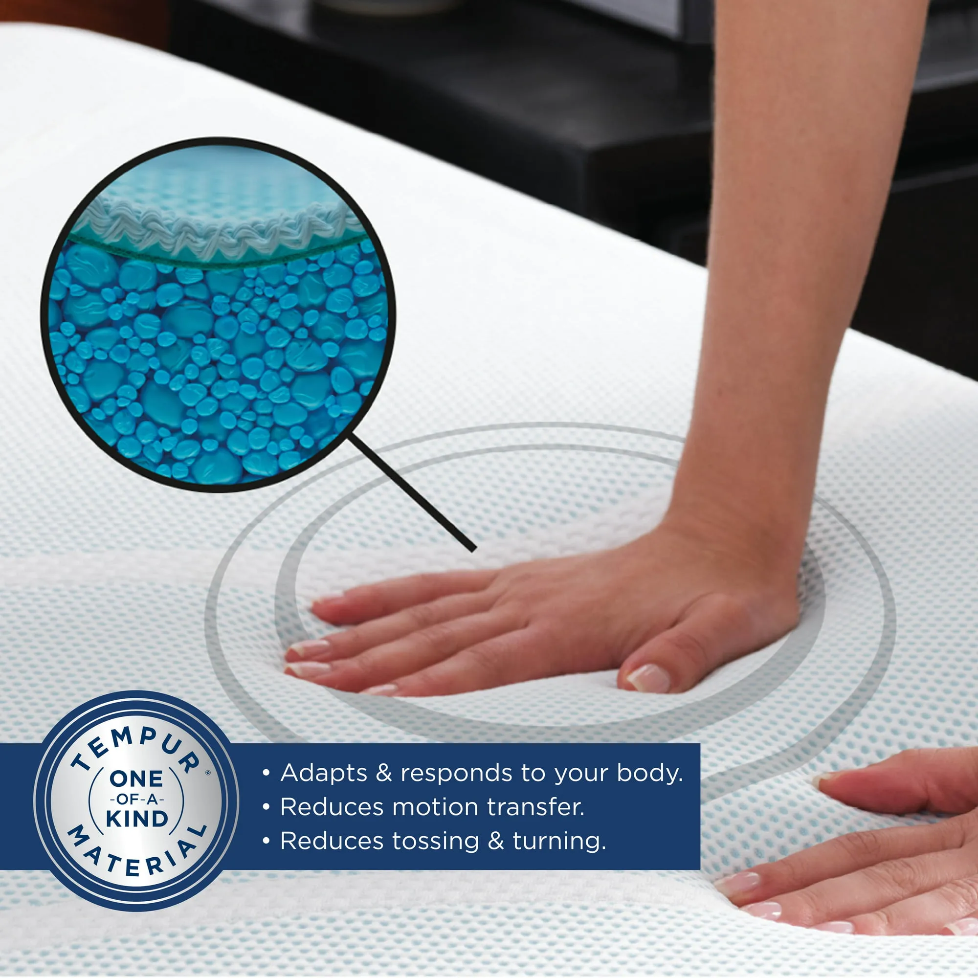 TEMPUR-Pedic TEMPUR-Adapt + Cooling Mattress Topper