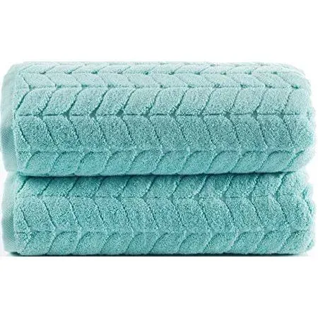 Turkish Cotton Quick-Dry Bath Towel Set,%100 Premium Cotton Ultra Absorbent Luxu