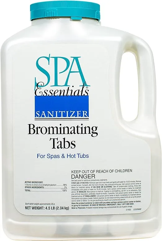 Spa Essentials 32305000 Brominating Tablets for Spas and Hot Tubs, 1.5-Pound