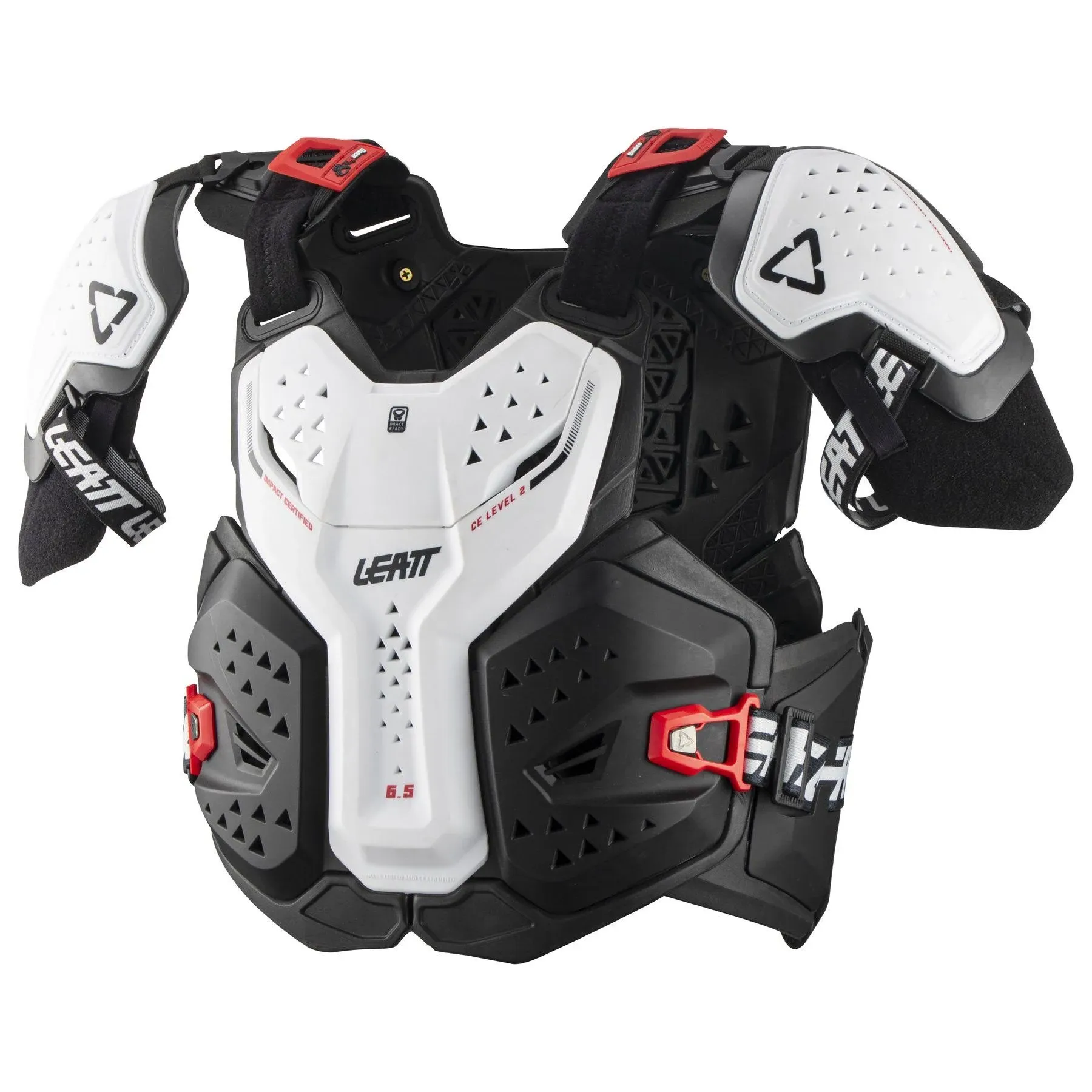 Leatt 6.5 Pro Chest Protector White