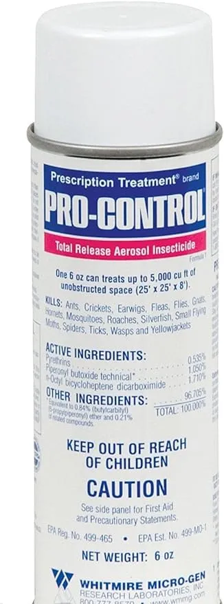 ProControl Plus Total Release Fogger Bomb 1 Case (12 x 6 oz. cans)