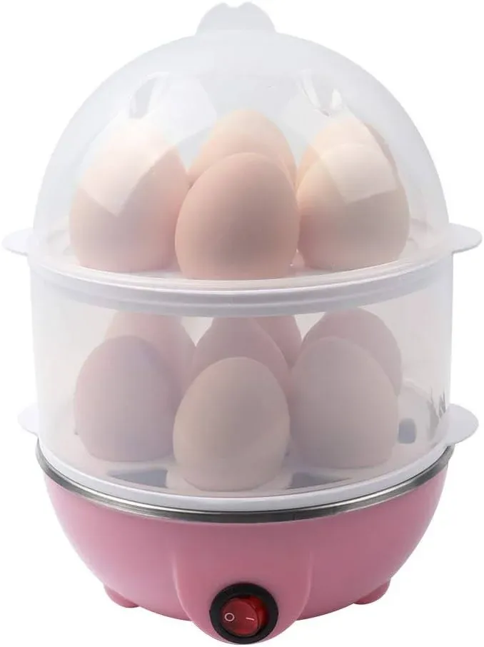 Egg Cooker,350W Rapid Electric Egg Maker With Automatic Shut Off 14 egg capacity