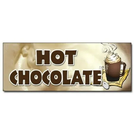 Hot Chocolate Decal Sticker