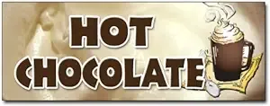 Hot Chocolate Decal Sticker