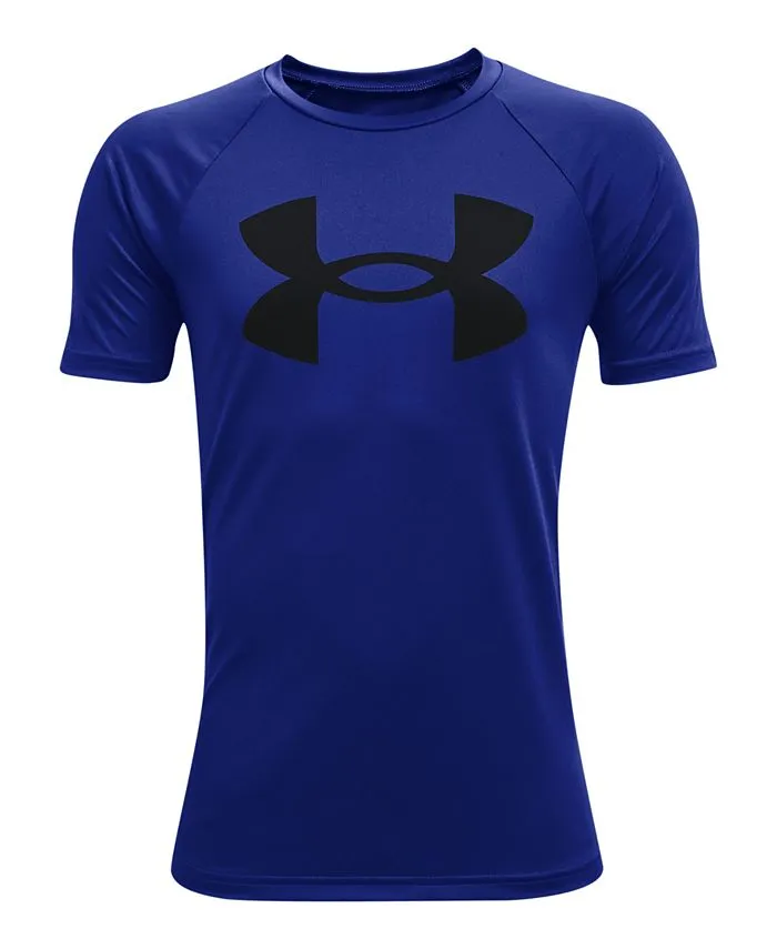 Under Armour Boys' Tech Big Logo Short Sleeve Shirt